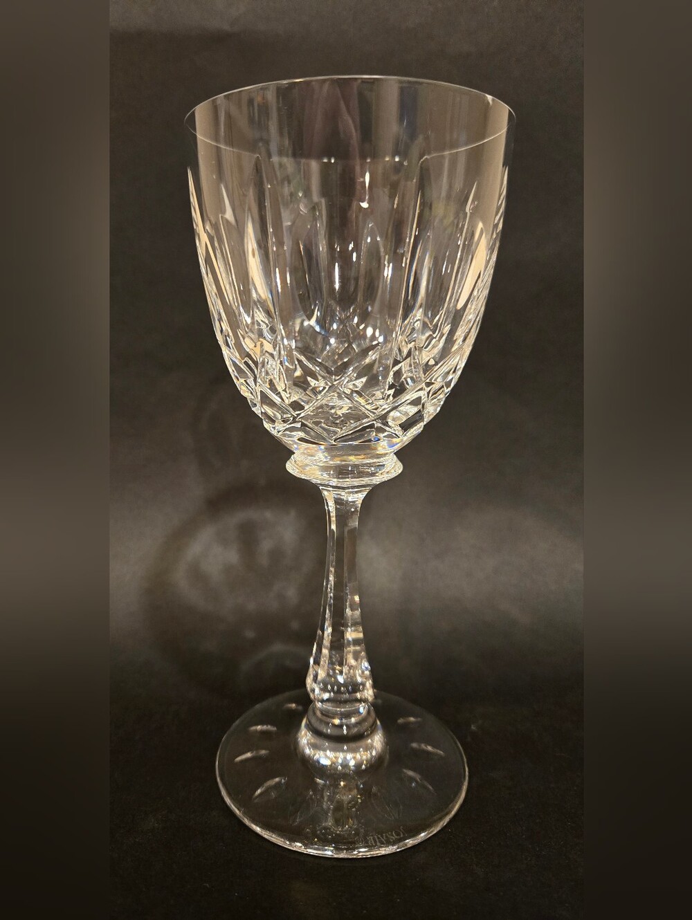 Vintage Monte Claire By Josair Crystal Wine Glasses